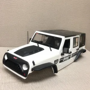 Осевой scx10 scx10-ll 90046 90047 313 мм Колесная база DIY ABS корпус автомобиля крышка двигателя капота решетка