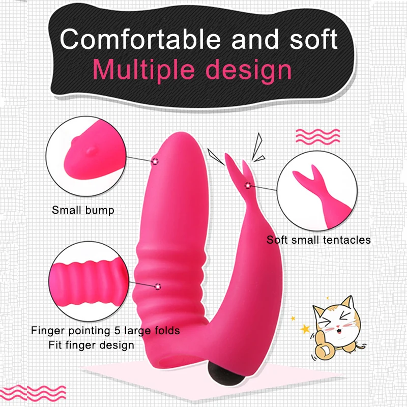 Рукав для пальцев масло массажа точки G Стимуляция клитора Эротические товары