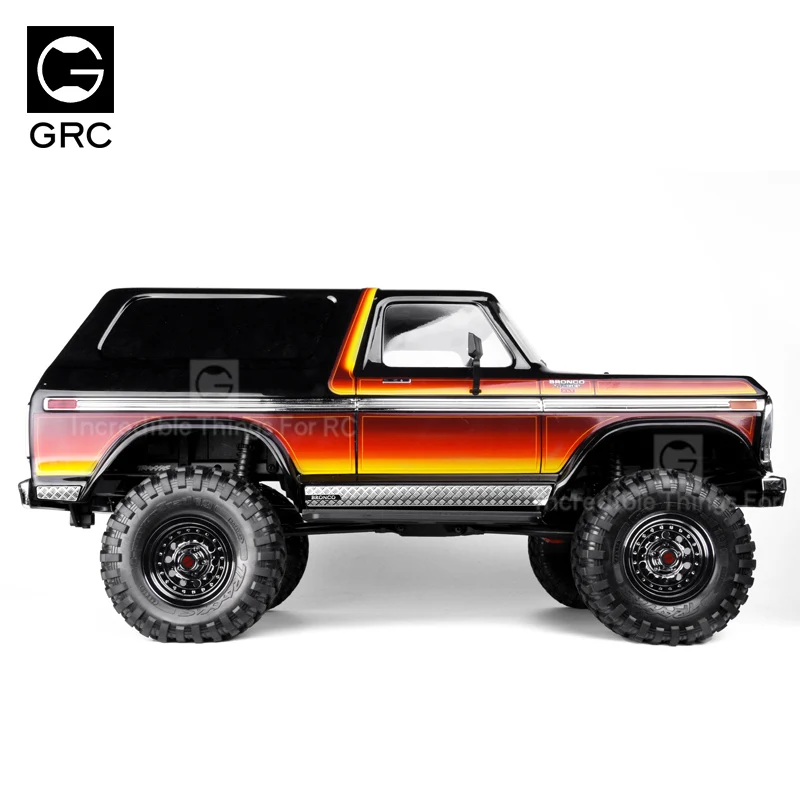 GRC TRX4 T4 Бронко металлическая защитная пластина анти скребок украшения RC гоночный