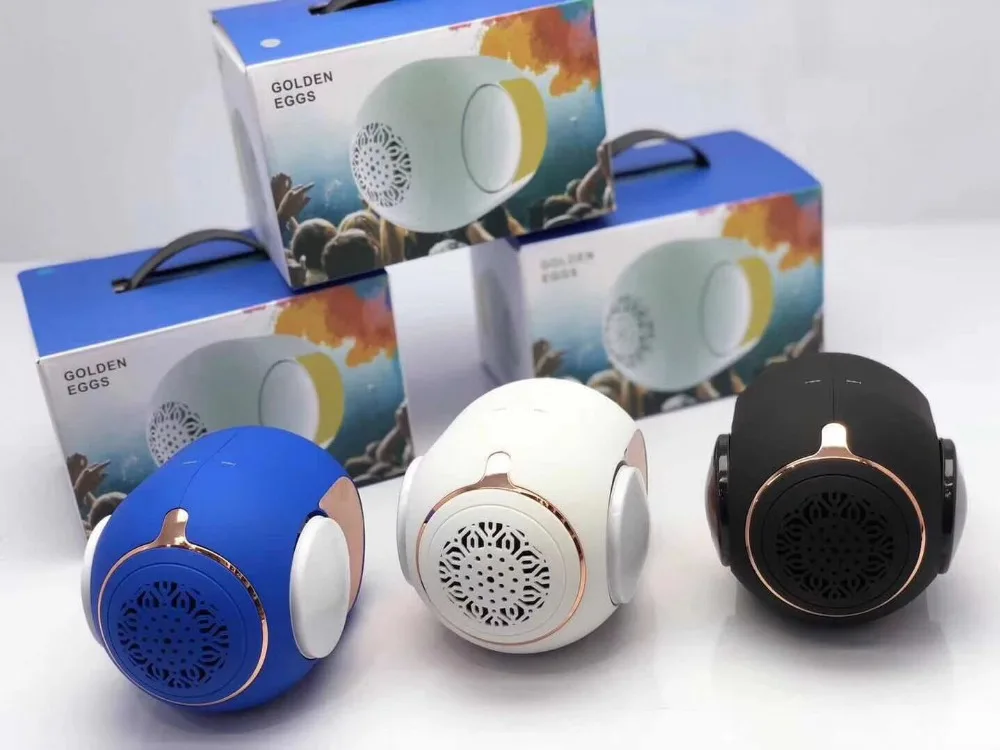 Golden Eggs Беспроводные Bluetooth колонки супер сильный 10 Вт Мощный сабвуфер портативные динамики с Bluetooth