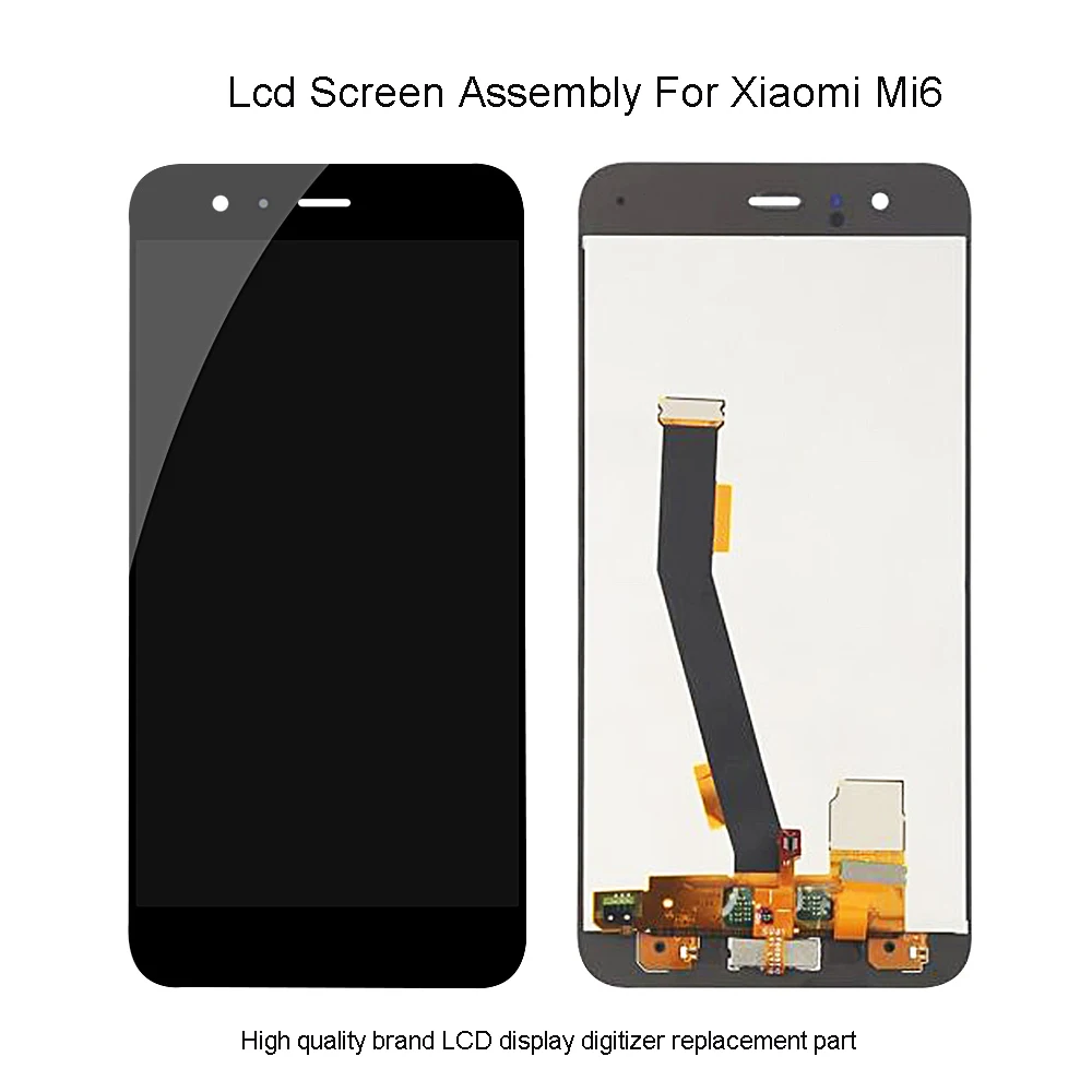 Замена ЖК для 5 15 &quotXiaomi Mi 6 дисплей кодирующий преобразователь сенсорного экрана