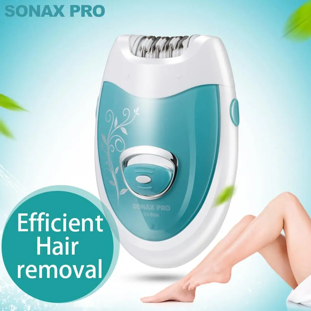 Женская портативная электрическая машинка для удаления волос безболезненный 3