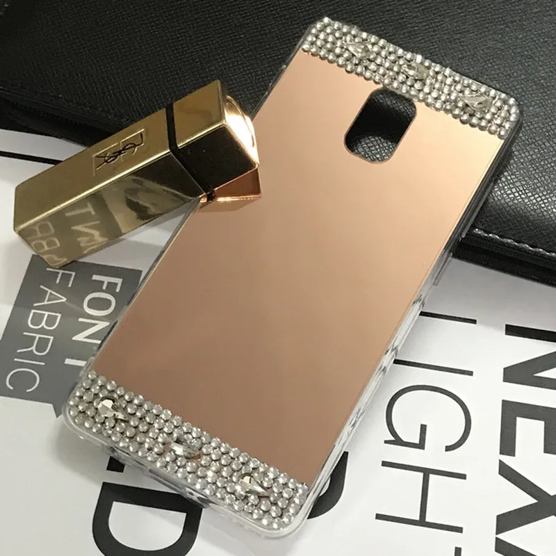 Кристальный зеркальный чехол для телефона Samsung Galaxy A6 plus J4 J6 A8 2018 S8 S9 Note 9 A3 A5 A7 2016 J7 Neo