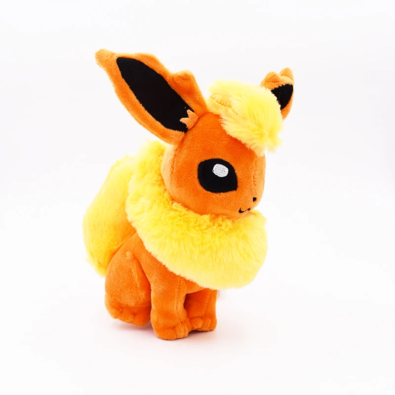Новинка Flareon в сидячей позе плюшевая кукла аниме фигурка плюшевая Brinquedos детские игрушки подарок Juguetes 18-21 см детская игрушка