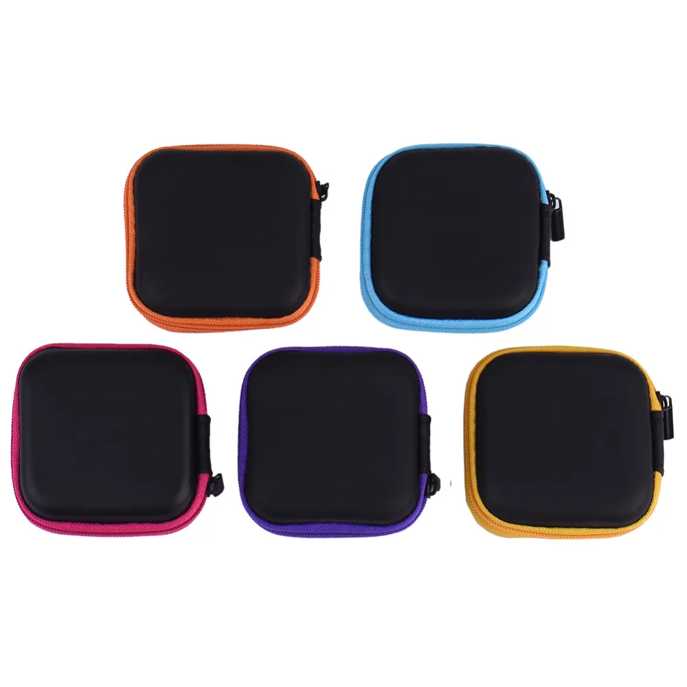 Earphone Wire Organizer Box Data Line Cables Storage Zipper Case Container Coin Headphone Protective | Электроника