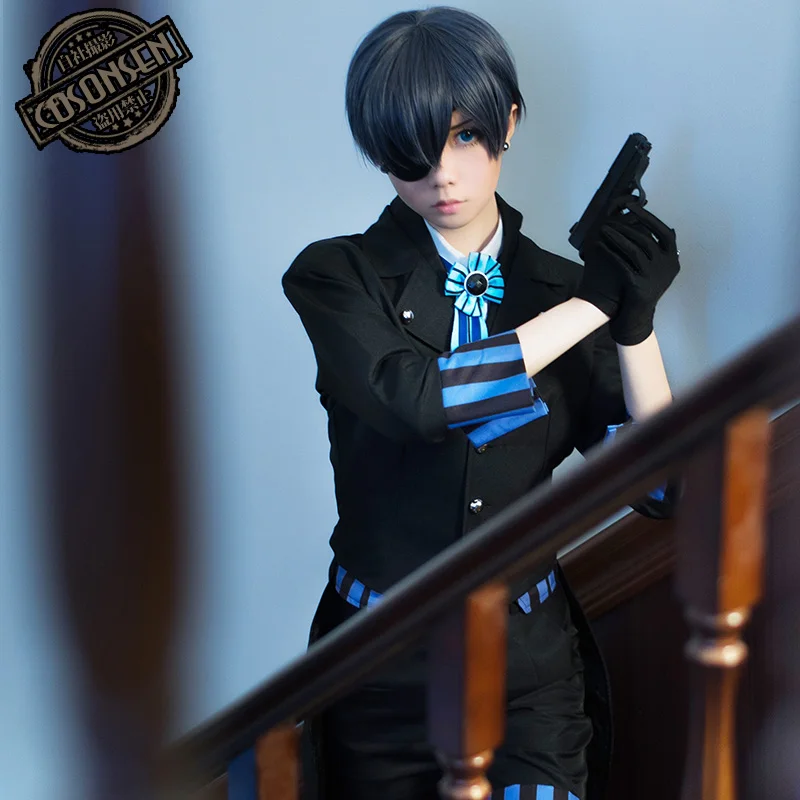 Черный Батлер книга Атлантика небесно фантастический костюм для косплея ONSEN