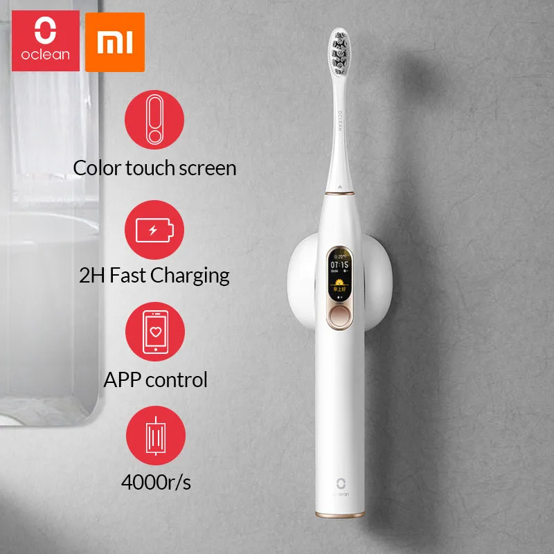 Xiaomi Oclean X звуковая электрическая зубная щетка для взрослых Водонепроницаемая