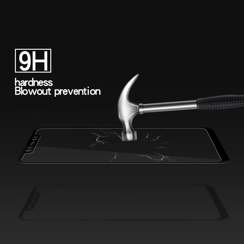 3D закаленное стекло для Xiaomi Mi 8 Pro полноэкранная Защитная пленка | Мобильные