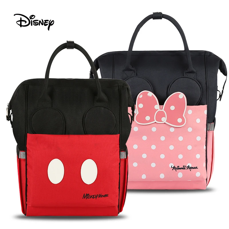 Сумка для подгузников с Микки Маусом детские сумки рюкзак влажных и сухих