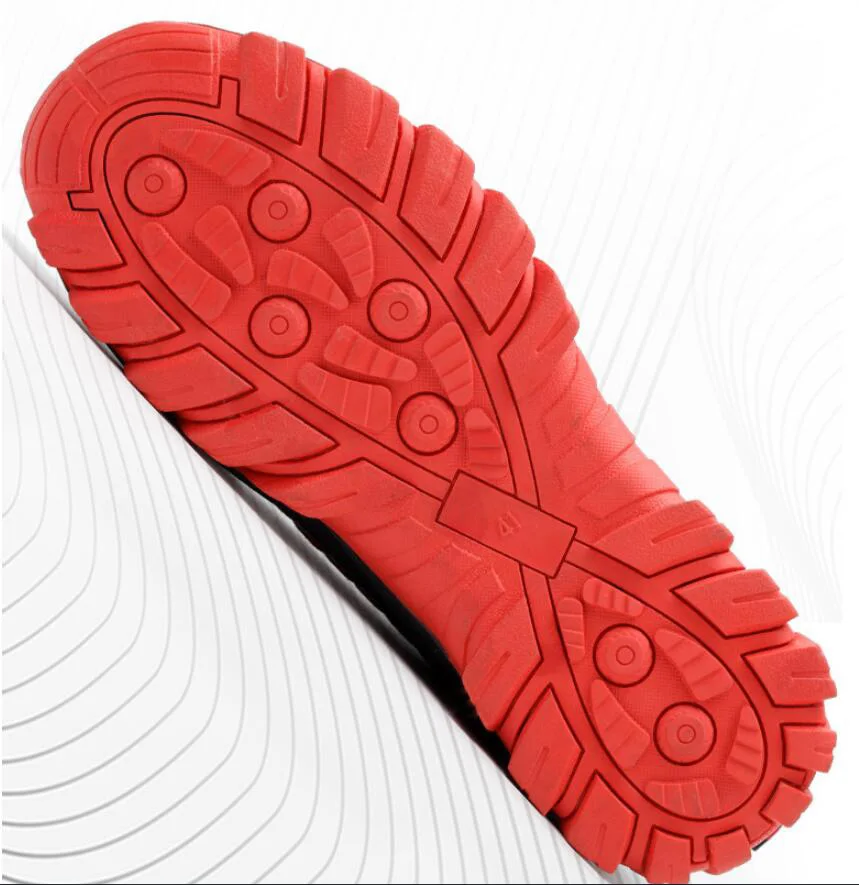 men woman shoes Work Outdoor Flying mesh Breathable lace-up Steel Toe Anti-smashing anti-piercing lsafety Boots CS-152 | Обувь