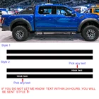 2 шт. Боковая дверь индивидуальная ваша такси полоса графическая виниловая наклейка для ford f150 super crew 5 12 коробка или raptor