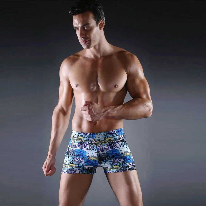 Самый популярный мужской купальный костюм с винтажным принтом Мужской плюс