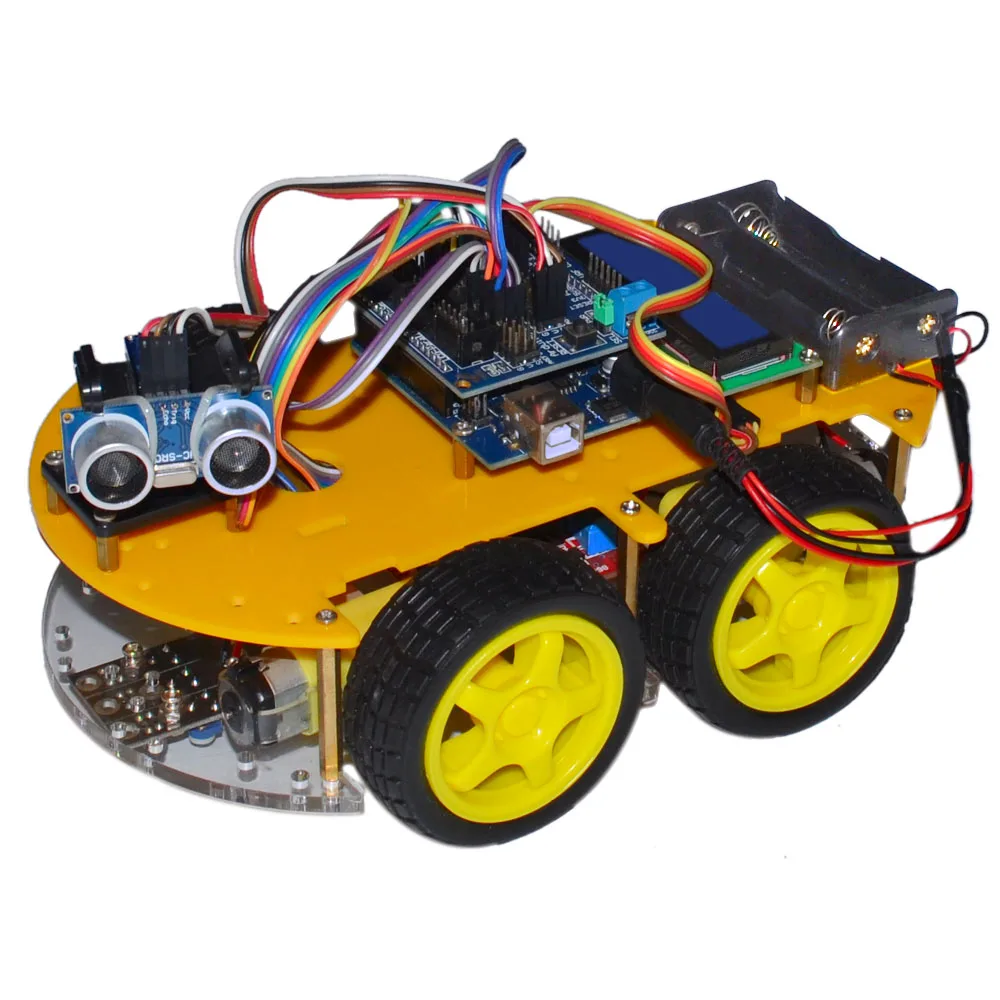 Bluetooth автомобиль робот умный автомобиль DIY автомобиль для Arduino робот образование Программирование