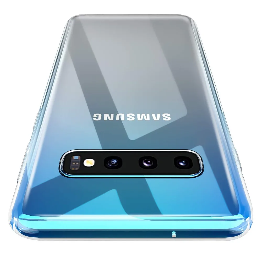 Для samsung Galaxy S10 чехол ультра тонкий прозрачный мягкий ТПУ чехол для samsung Galaxy S10 5G S10e S10