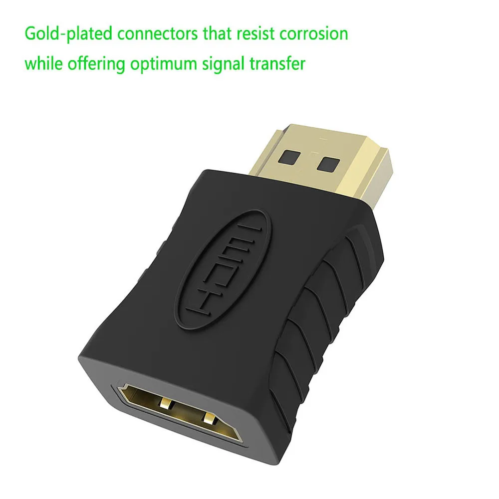 Robotsky HDMI Мужской к HDMI Женский кабель адаптер конвертер под прямым углом 180 градусов вращающийся удлинитель для 3D 1080P HDTV xbox PS3 DVD