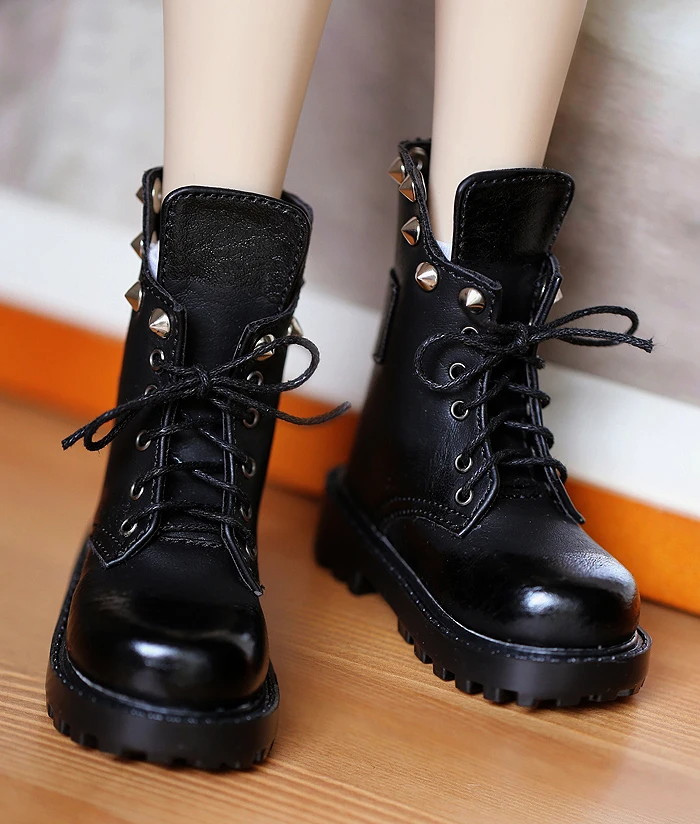 D01-P343 детские игрушки ручной работы 1/6 1/3 1/4 аксессуары для кукол BJD/туфли SD бархатные ботильоны с ремешком 1 пара