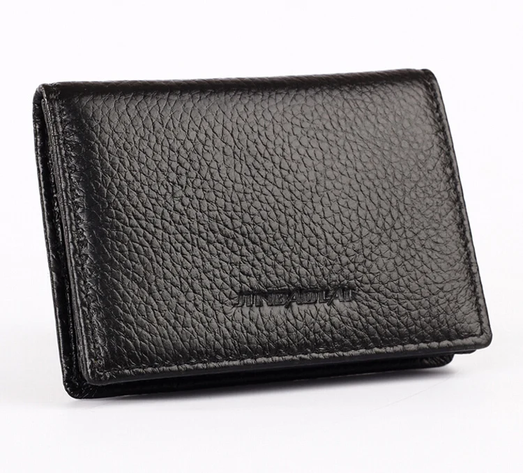 Лидер продаж новые деловые мужские кошельки из 100% натуральной кожи модный