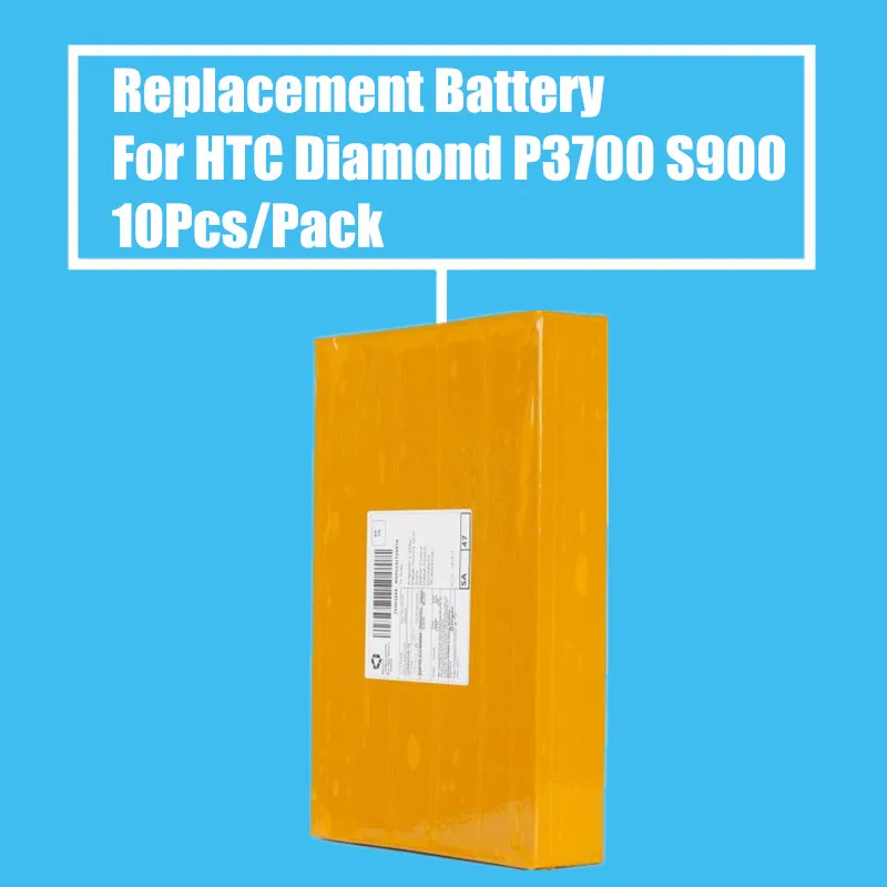 Новое поступление 10 шт./упак. 800mah Сменный аккумулятор для HTC Diamond P3700 P3702 S900 высокое