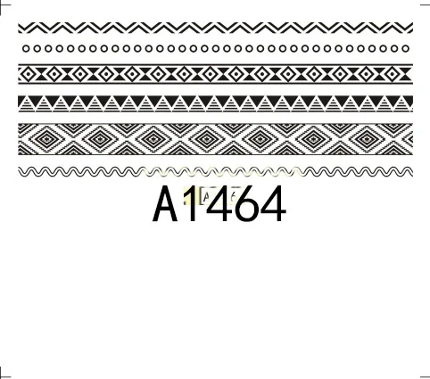 5sheet 12types Bohemia UV Nail Water Stickers Designs Art Decals Makeup DIY Tattoos Manicure A1453-1464 | Красота и здоровье