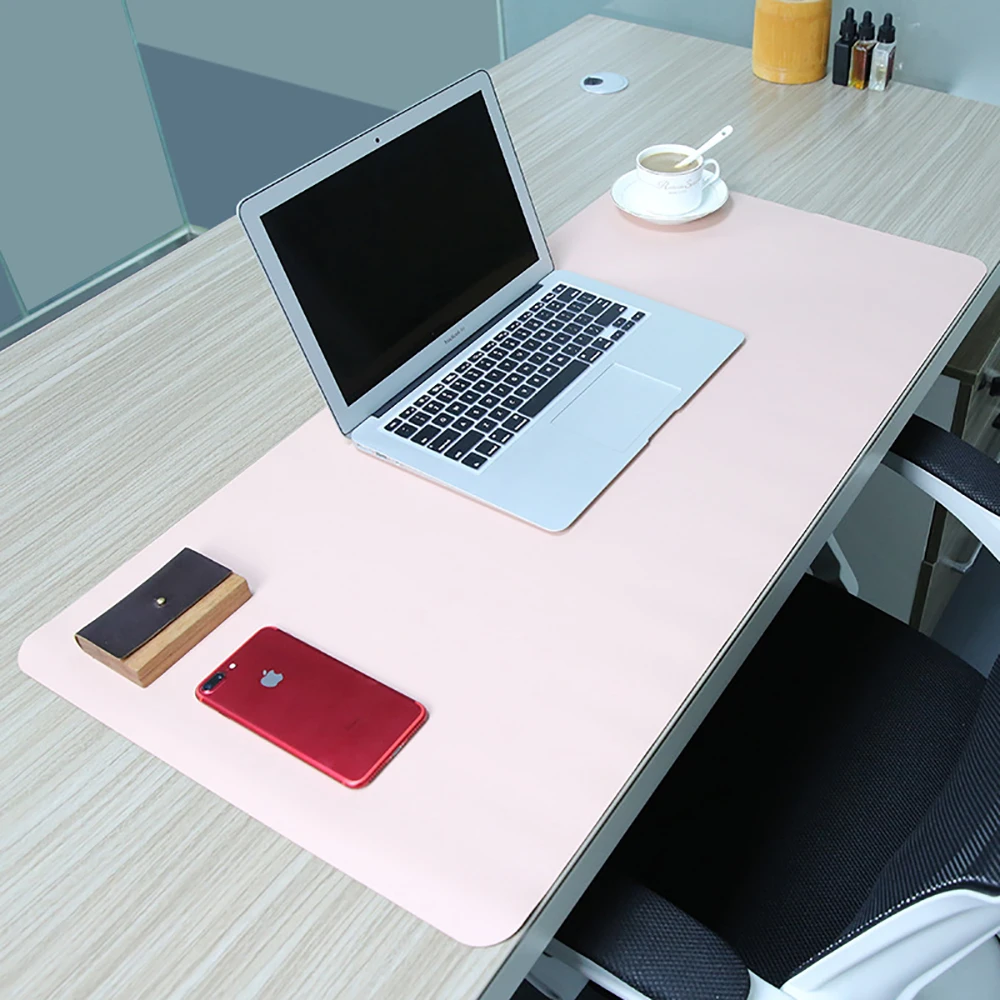 Большой коврик для мыши pu кожаный игровой 80*40 см Настольный водонепроницаемое