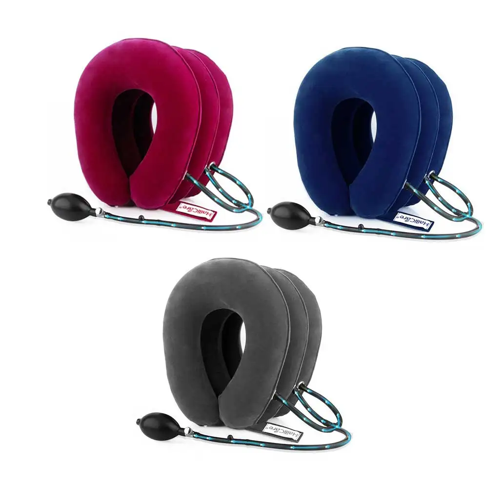 3 слойный надувной шейный воротник мягкий устройство для растяжки воздушная
