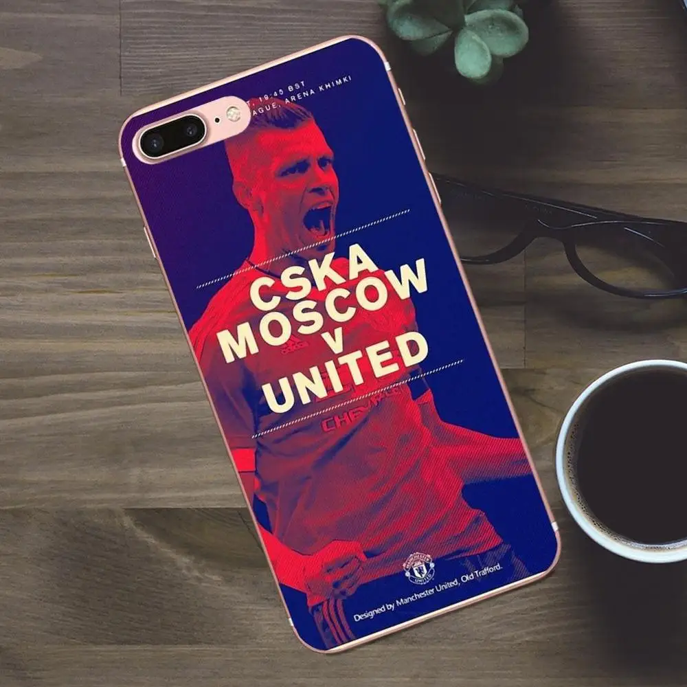 Московский логотип ЦСКА для Huawei G8 Honor 5C 5X 6 6X 7 8 9 Y5II Mate P7 P8 P9 P10 P20 Lite Plus 2017 Мягкий