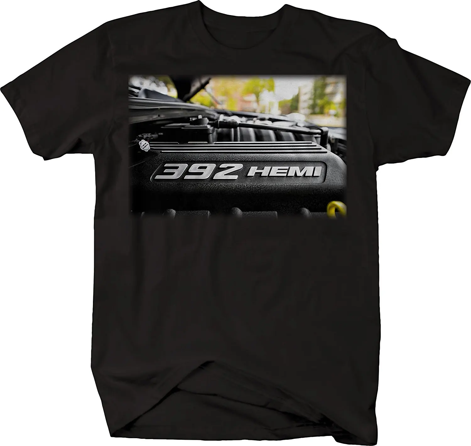Camiseta de coche americano SRT 2019 Hemi Motor Muscle Charger Challenger, gran oferta, 392