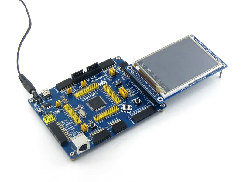 Open107V посылка B # STM32 ручка проекционная плата STM32F107VCT6 3 2 дюймов 320x240 сенсорный ЖК + 8