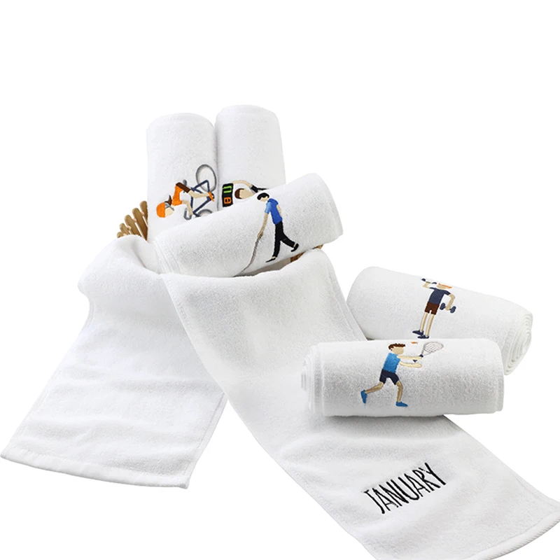 Спортивный злодей шаблон спортивное полотенце хлопок Йога Открытый Фитнес Спорт