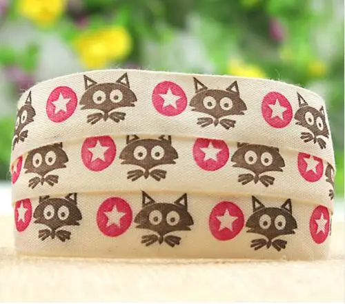 5yrd/lot Cotton15mm "hand made" Ленты бумажную Ленту печать на хлопчатобумажной ткани ленты для DIY(ss-126 - Цвет: 5174