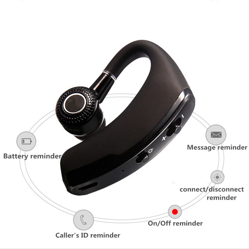 V9 громкой связи Беспроводной Bluetooth наушники Шум отмена Бизнес гарнитура с