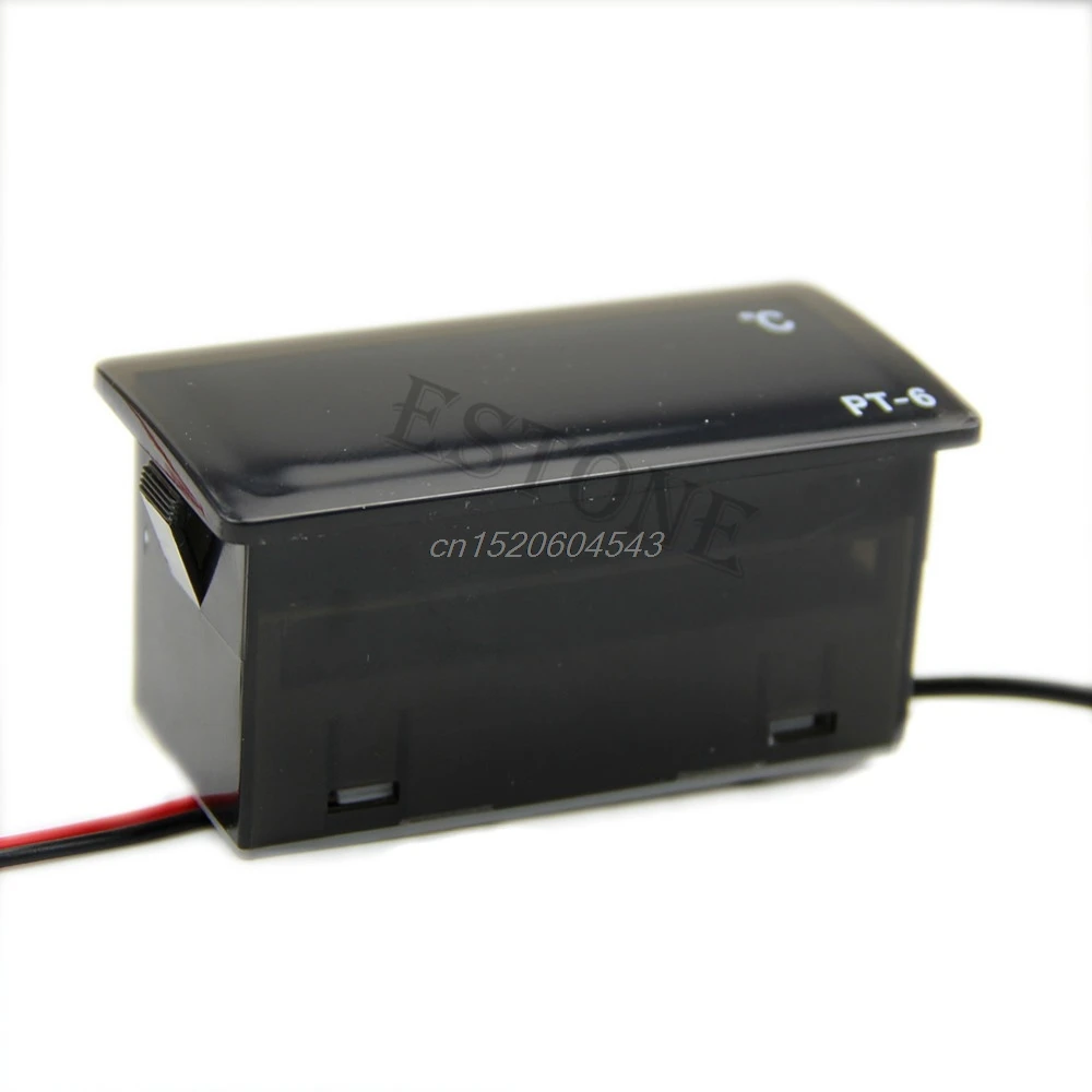 Цифровой автомобильный термометр светодиодный датчик-40 ~ 110 градусов 12 В новый R08