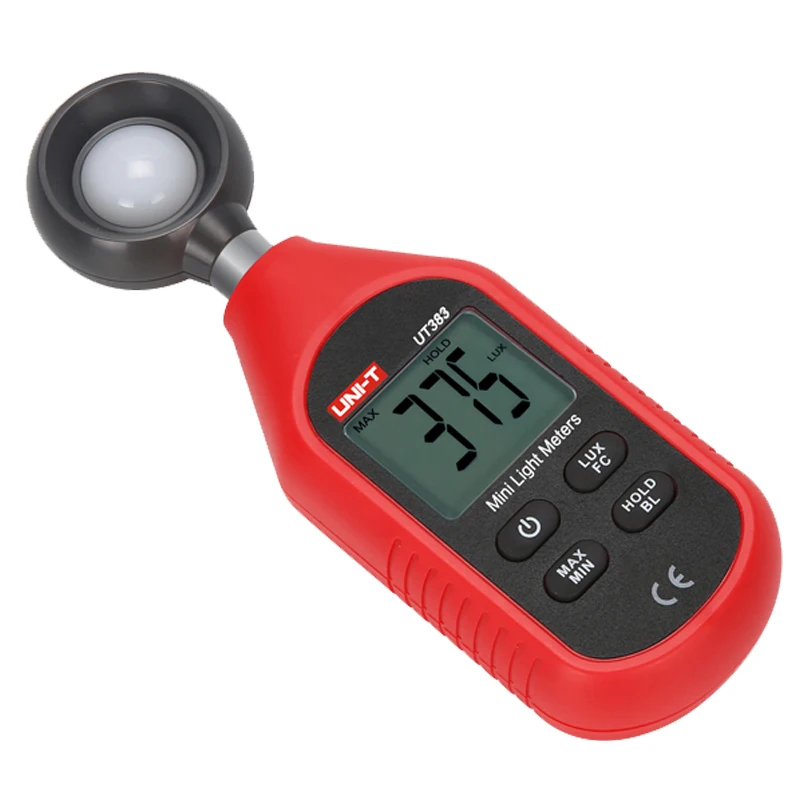 UNI-T UT383/UT383BT(Bluetooth) мини-светильник; ручная цифровая Освещенность метр/люмен метр/Люкс метр