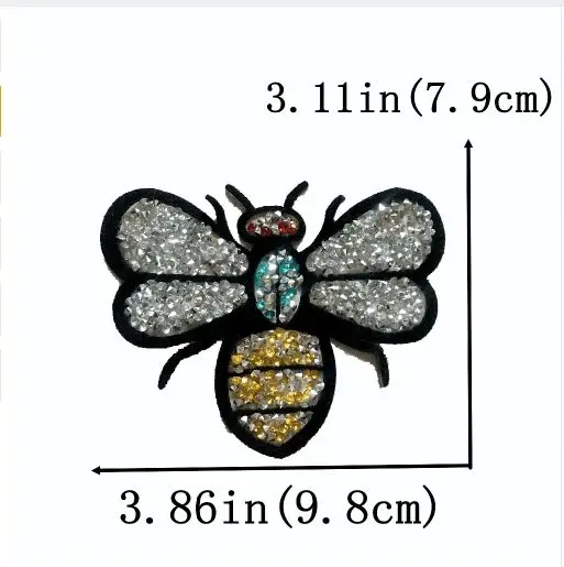 Стразы DD 5 шт./компл. стразы патч с бусинами для одежды аппликация утюгом и бисером