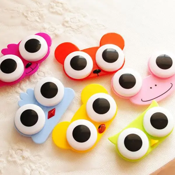1 шт. такой милый мультфильм с большими глазами животный дизайн контактных линз