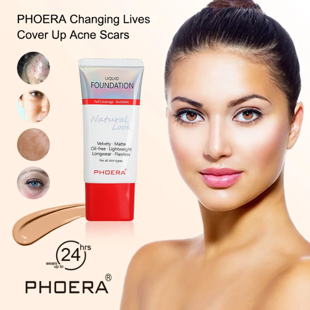 30 мл матовый Жидкий Макияж цвет кожи консилер солнцезащитный крем контроль