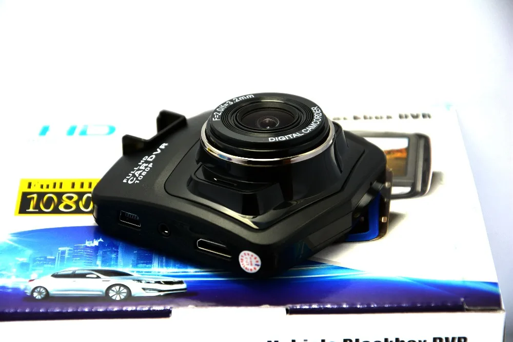 Мини Автомобильный DVR GT300 Одиночная камера Full HD 1080P видео регистратор с ночным