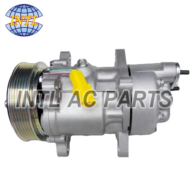 Воздушный компрессор кондиционера Sanden SD6V12 1437 1460 699358 для Peugeot 206 307 406 607 806 6453 кВт 6453LA