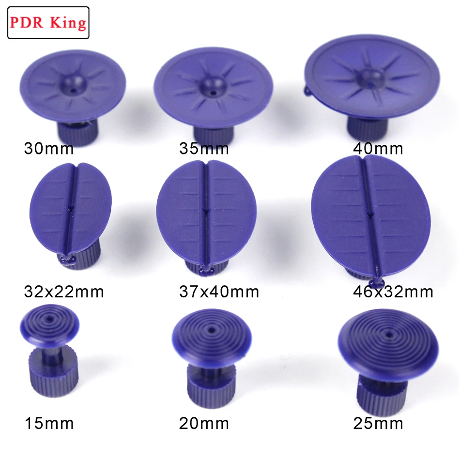 9 шт. синий клей вкладки Съемник Дент подъемник инструменты для автомобиля ремонт