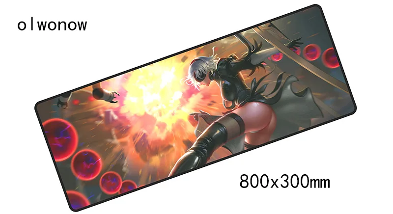 NieR Automata коврик для мыши 800x300 мм Коврик Для Мыши Компьютерный коврик для мыши HD принт игровой коврик высокое качество геймерские коврики для мыши