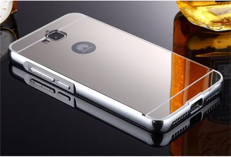 Для huawei Honor 4C Pro Чехол Алюминиевый металлический бампер рамка покрытие жесткий зеркальный чехол для Coque huawei 4C Pro Чехол TIT-L01 TIT-U02