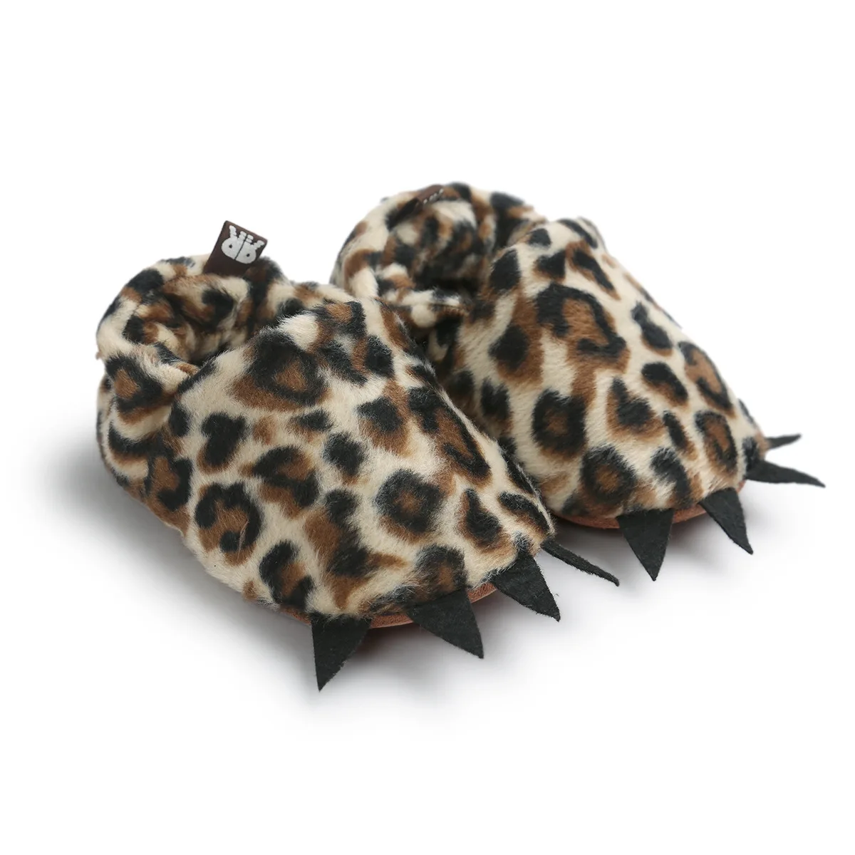 Детская обувь унисекс для мальчиков и девочек новорожденных Leopard Catoon сапоги зимние теплые Детская кроватка для новорожденных обувь пол обувь малышей TS120