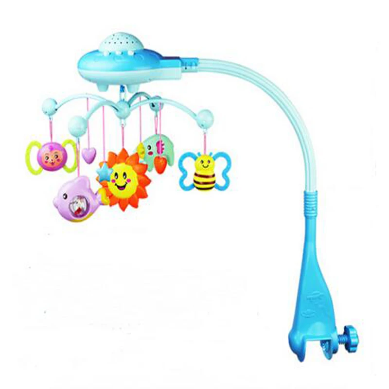 Музыкальная детская кровать Baby Love IFSO 601 3 Детские погремушки с музыкой 50
