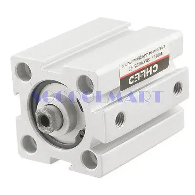 

1Pcs SDA20x25 20mm Bore 25mm Stroke Double Acting Pneumatic Air Cylinder