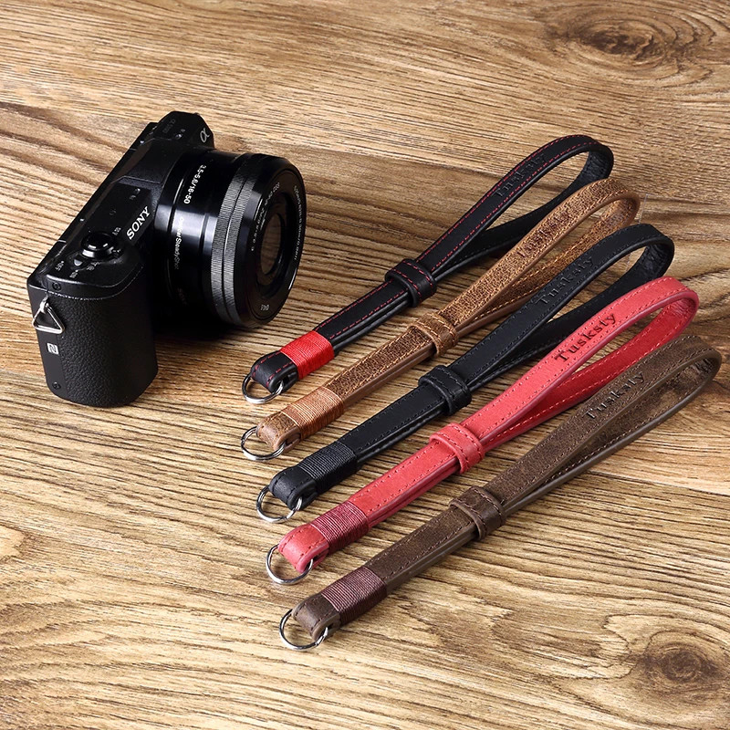 LXH камера из натуральной кожи ремешок на руку ремешок для sony Fujifilm Nikon Olympus Canon Leica DSLR камера ручка ремень