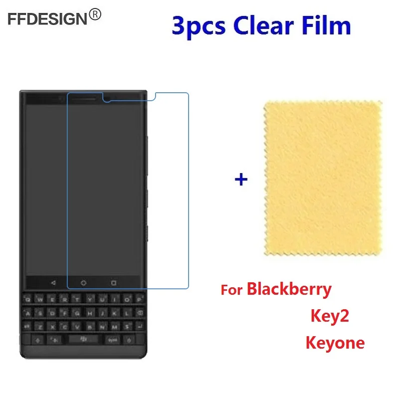 3 шт. защитная пленка для Blackberry KEY2 KEYone с ЖК экраном|Защитные стёкла и плёнки