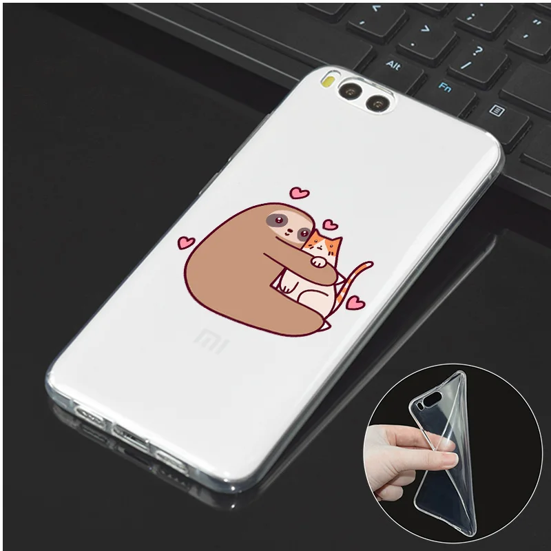 L8207 DREAMFOX L513 милый Кот силиконовый чехол-накладка из мягкого ТПУ чехол крышка для Xiaomi Mi Note 2, 3, 4, 5, 6, 8 SE M5 4C 4S 5C 5S 5X 6X A1 плюс - Цвет: L8207