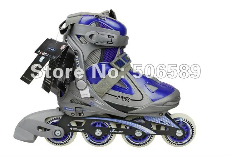 Роликовые коньки для детей синий красный цвет Рождественский подарок S179jr | Спорт