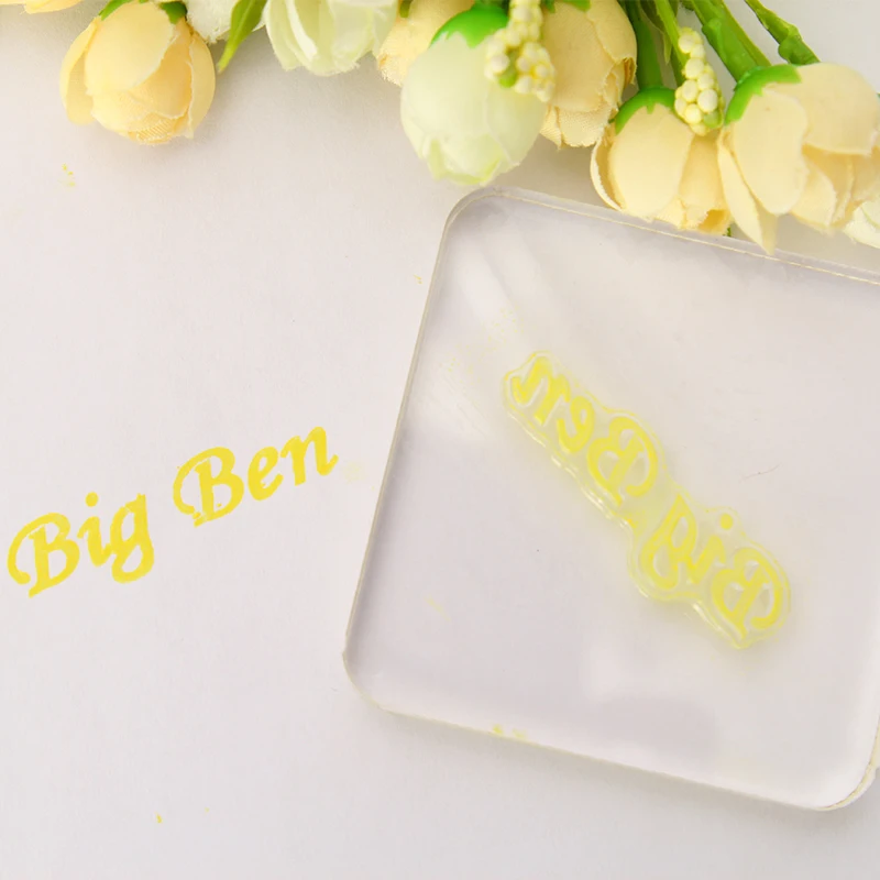 Винтажный мультяшный ET прозрачный силиконовый штамп для скрапбукинга Сделай Сам