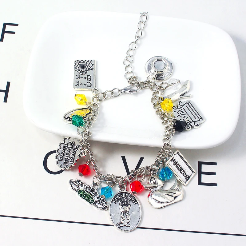 Новые модные браслеты RJ с изображением ТВ шоу для друзей очаровательные